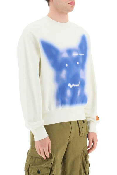 Shop Heron Preston 'beware Of Dog' Sweatshirt