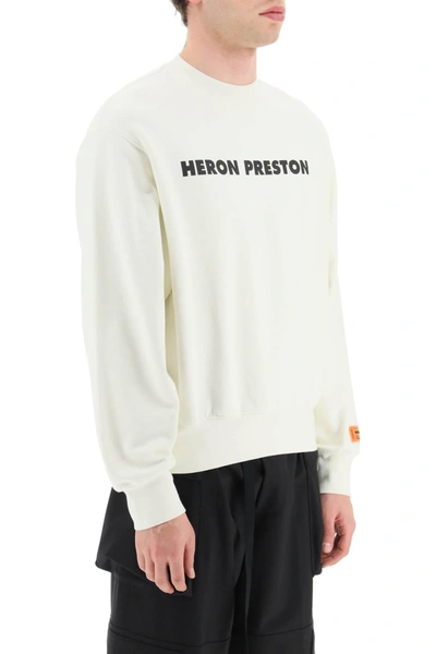 Shop Heron Preston 'this Is Not' Crewneck Sweatshirt