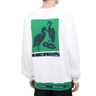 Shop Heron Preston Hp Tape Logo Sweatshirt