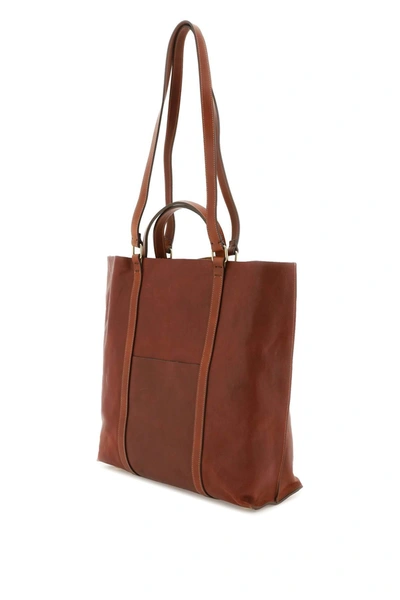 Shop Il Bisonte Leather Handbag