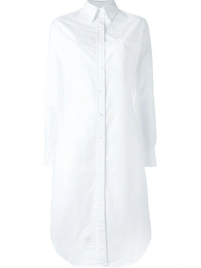 Shop Thom Browne Knee-length Shirt Dress