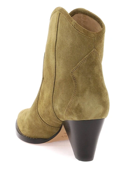 Shop Isabel Marant 'darizo' Suede Ankle Boots