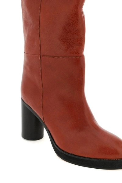 Shop Isabel Marant 'lelia' Leather Boots