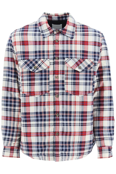 Shop Isabel Marant 'marayan' Flannel Overshirt