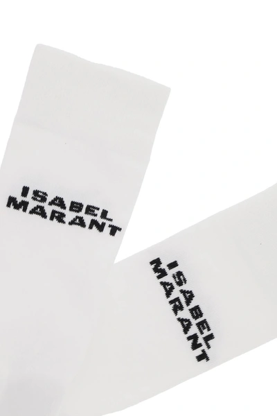 Shop Isabel Marant Logo Dawi Socks