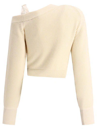 Shop Jacquemus La Maille Seville Sweater