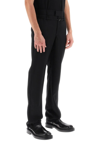 Shop Jacquemus Le Pantalon Disgreghi Belted Pants