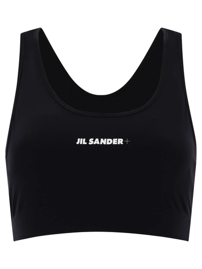 Shop Jil Sander Sports Top With Logo