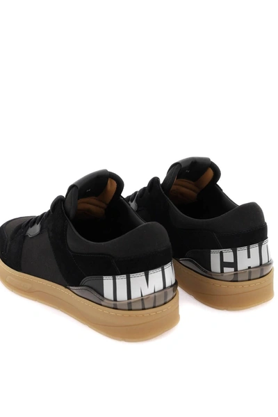 Shop Jimmy Choo 'florent' Sneakers With Lettering Logo