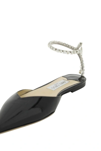 Shop Jimmy Choo 'saeda' Ballet Flats