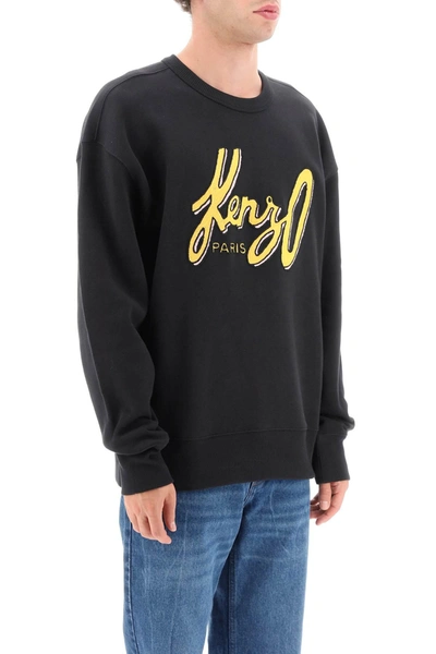 Shop Kenzo Archive Logo Sweatshirt