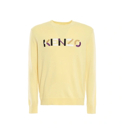 Shop Kenzo Logo Wool Sweater
