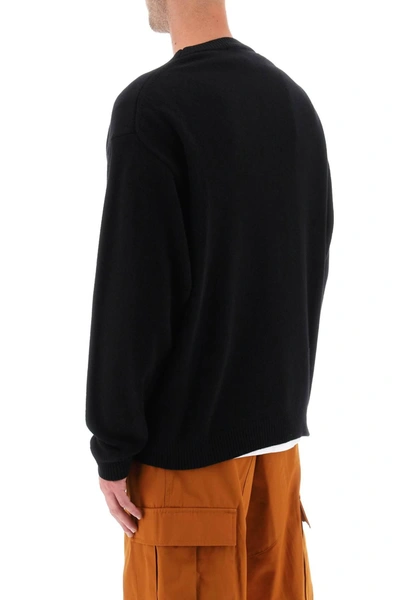 Shop Kenzo Sweater With Boke Flower Patch