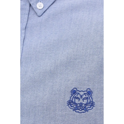 Shop Kenzo Tiger Embroidered Shirt