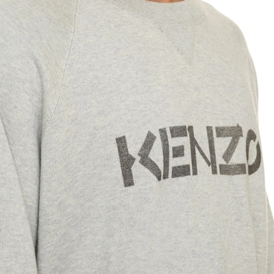 Shop Kenzo Wool Logo Sweater