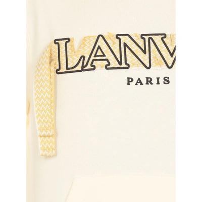 Shop Lanvin Cotton Logo Sweatshirt