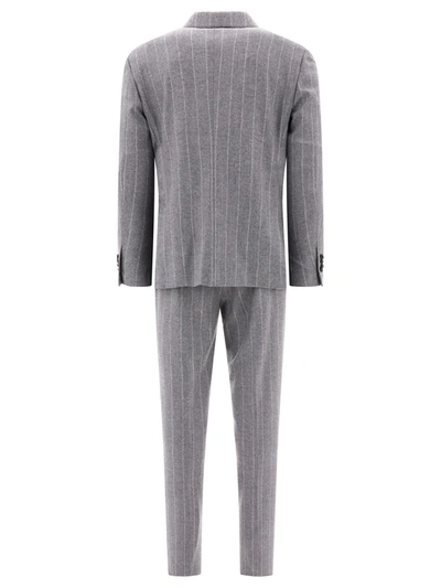 Shop Lardini Pinstriped Suit