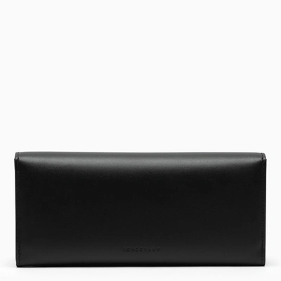 Shop Longchamp Black Box Trot Continental Wallet