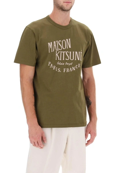 Shop Maison Kitsuné Maison Kitsune 'palais Royal' Print T Shirt