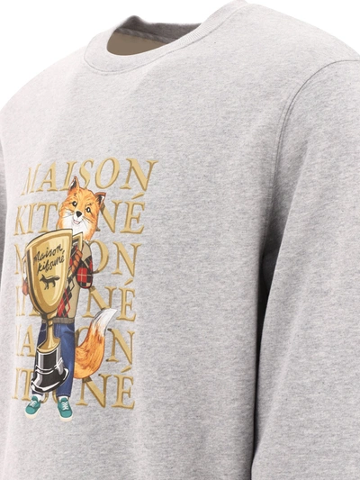 Shop Maison Kitsuné Fox Champion Sweatshirt