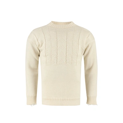 Shop Maison Margiela Knitted Iene Sweater