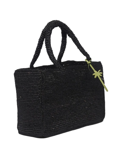 Shop Manebi Raffia Sunset Net Small Handbag