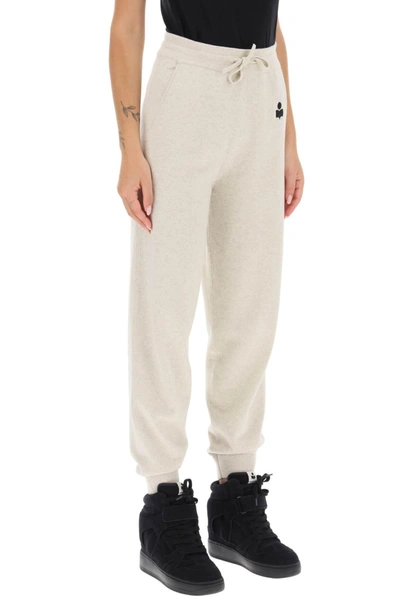 Shop Marant Etoile Kira Knitted Jogger Pants