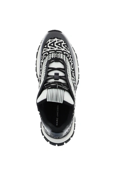 Shop Marc Jacobs The Monogram Lazy Runner Sneakers