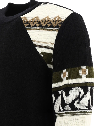 Shop Marine Serre Mélange Hybrid Sweater
