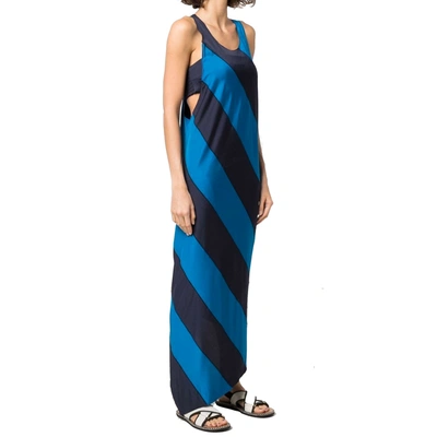 Shop Marni Stripped Long Stripe Dress