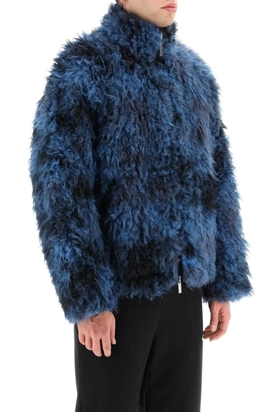 Shop Mcq By Alexander Mcqueen Mcq 'biosis' Faux Fur Jacket