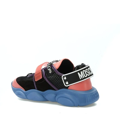 Shop Moschino Teddy Sole Sneakers