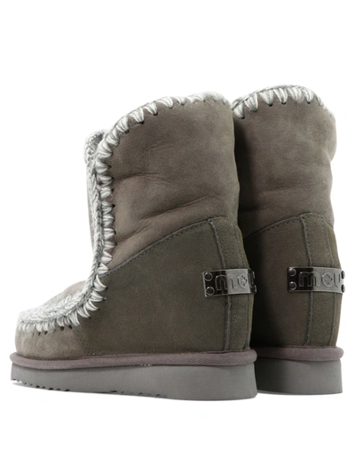 Shop Mou Eskimo Inner Wedge Ankle Boots