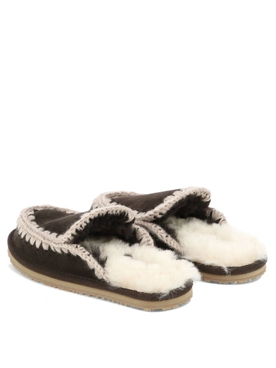 Shop Mou Full Eskimo Stitch Slippers