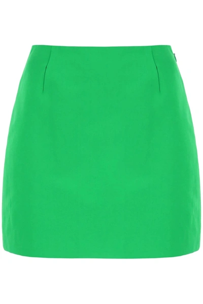 Shop Mvp Wardrobe 'perry' Satin Mini Skirt