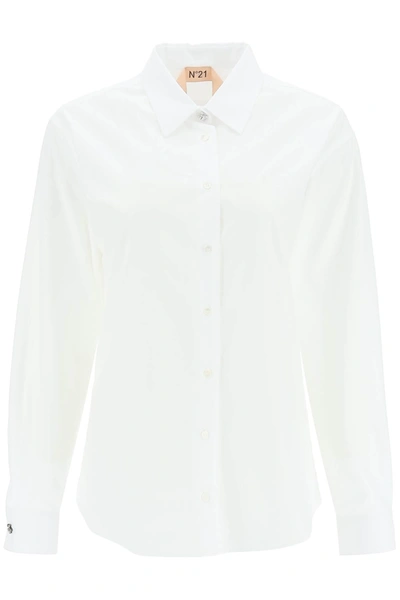 Shop N°21 N.21 Shirt With Jewel Buttons