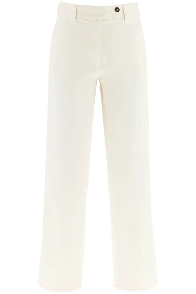 Shop N°21 N.21 Wide-leg Denim Pants  White Denim