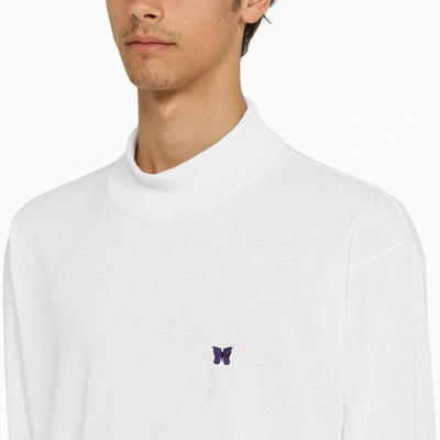 Shop Needles White T Shirt With Embroidery