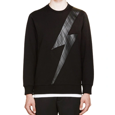Shop Neil Barrett Fl Design Sweatshirt