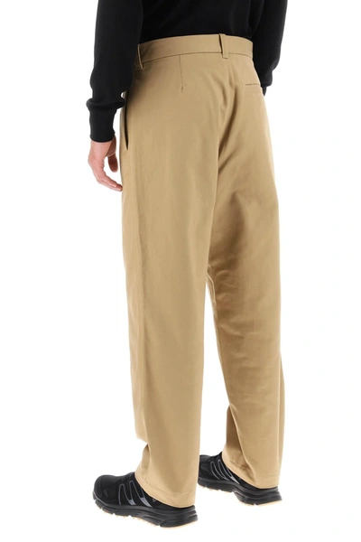 Shop Oamc Straight Cotton Pants