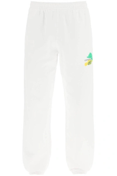 Shop Off-white Off White 'brush Arrow' Sweatpants
