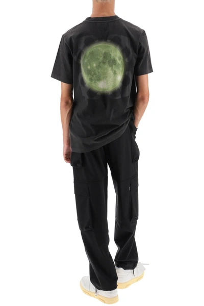 Shop Off-white Off White Back Arrow Super Moon Printed T Shirt