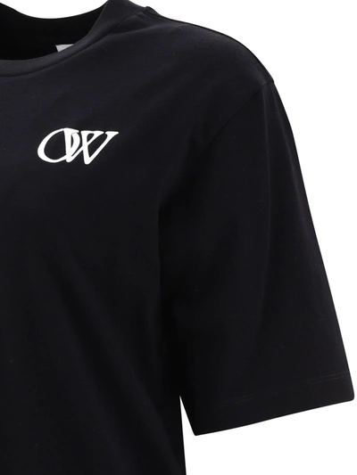 Shop Off-white Off White Flock Ow T Shirt