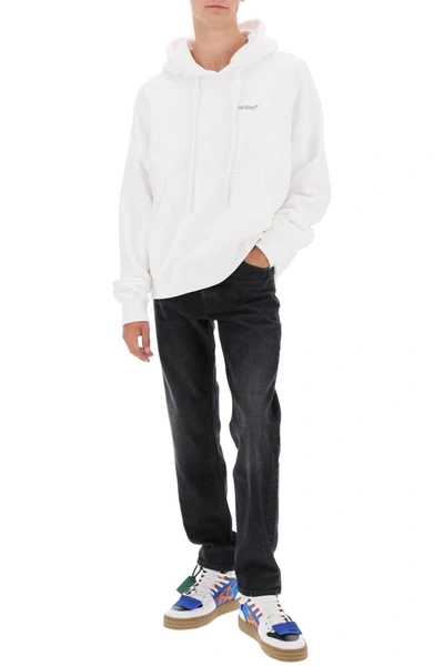 Shop Off-white Off White Hoodie With Back Arrow Print