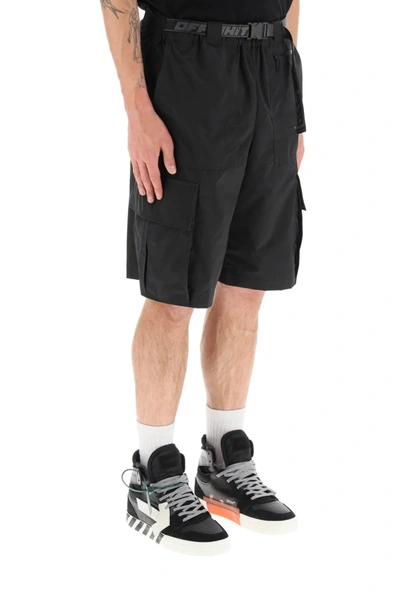 Shop Off-white Off White Industrial Cargo Shorts