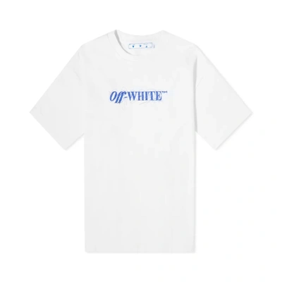 Shop Off-white Off White Off White Cotton Logo T Shirt Dress