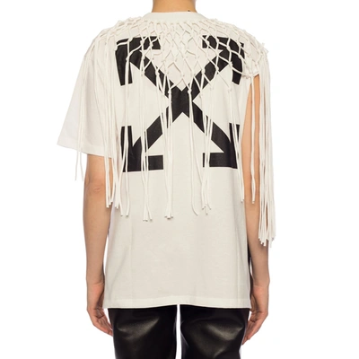 Shop Off-white Off White Off White Crochet Layer Arrow T Shirt