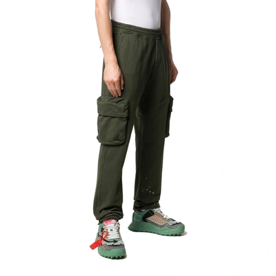 Shop Off-white Off White Off White Paint Splatter Track Trousers