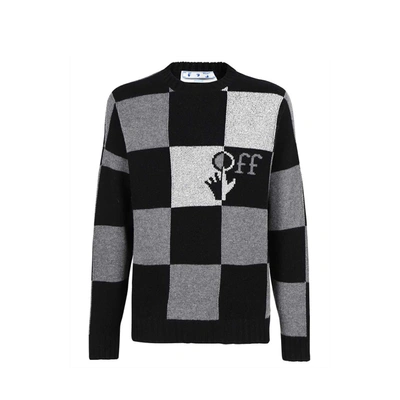 Shop Off-white Off White Off White Wool Logo Sweater