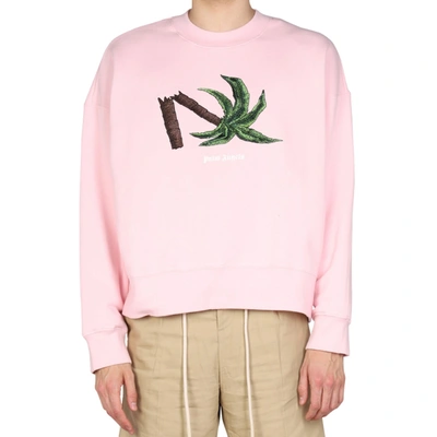 Shop Palm Angels Logo Sweatshirt